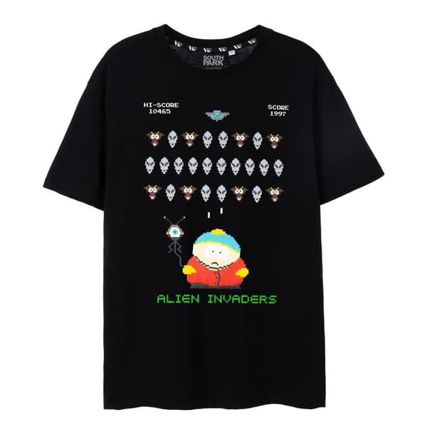 South Park Mens Alien Invaders T-Shirt
