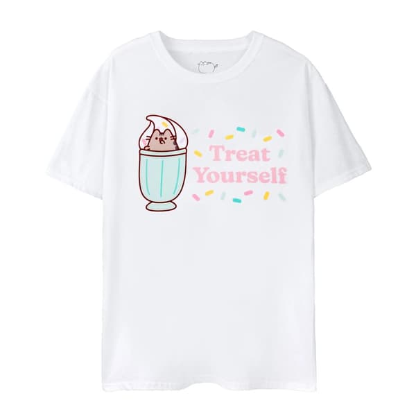 Pusheen Womens/Ladies Treat Yourself T-Shirt