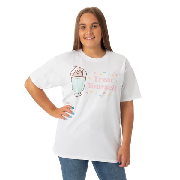 Pusheen Womens/Ladies Treat Yourself T-Shirt