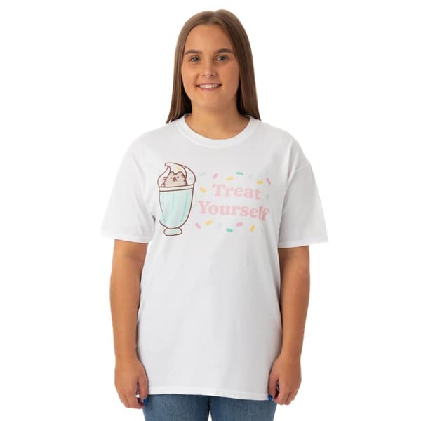 Pusheen Womens/Ladies Treat Yourself T-Shirt