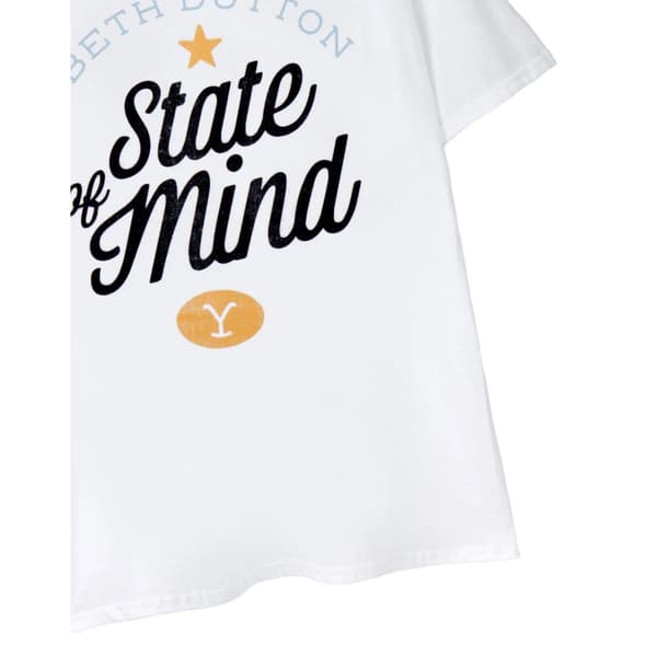 Yellowstone Womens/Ladies Beth Dutton State Of Mind T-Shirt