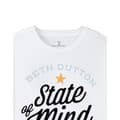 Miniatyrbilde 2 av 3: Yellowstone Womens/Ladies Beth Dutton State Of Mind T-Shirt