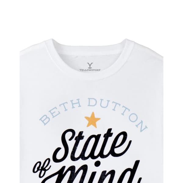 Yellowstone Womens/Ladies Beth Dutton State Of Mind T-Shirt