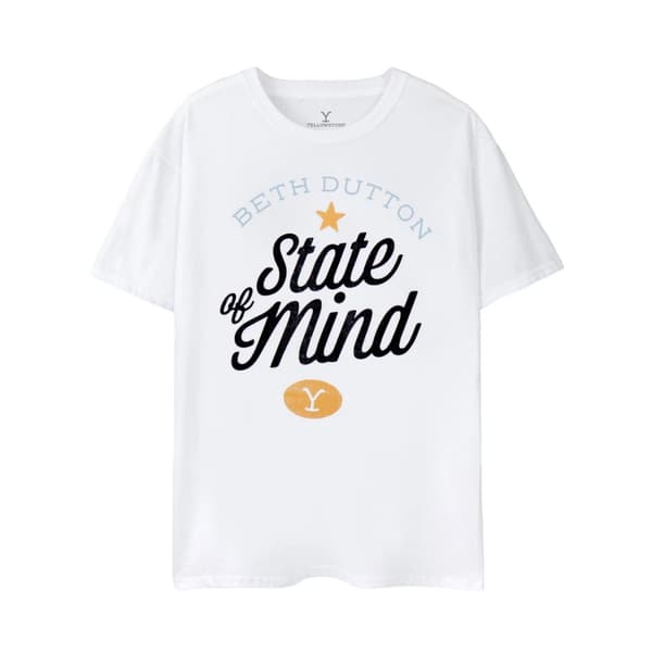 Yellowstone Womens/Ladies Beth Dutton State Of Mind T-Shirt