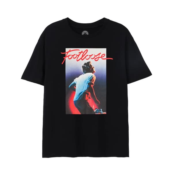 Footloose Womens/Ladies Dancing T-Shirt Black XXL
