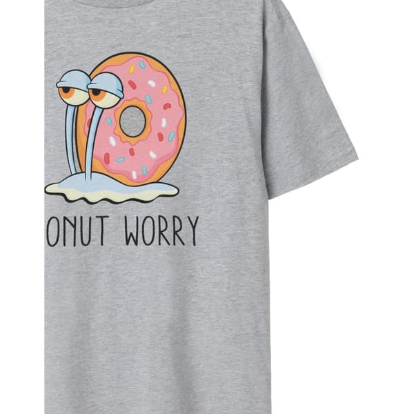 SpongeBob SquarePants Womens/Ladies Donut Worry T-Shirt