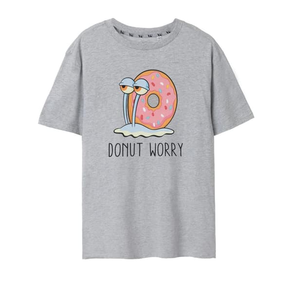 SpongeBob SquarePants Womens/Ladies Donut Worry T-Shirt