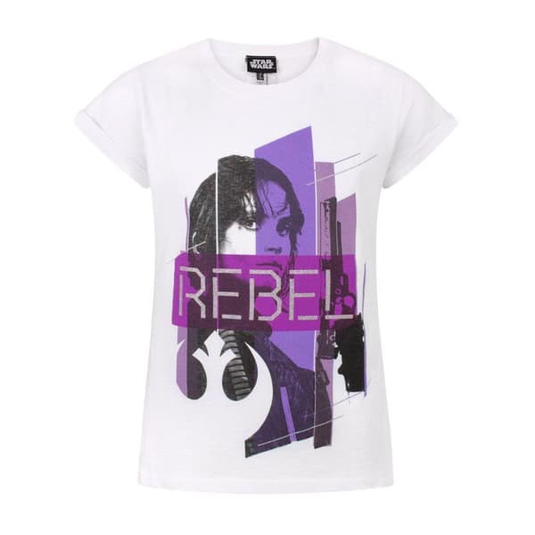 Star Wars: Rogue One Kortärmad t-shirt med Jyn Erso för barn/unga
