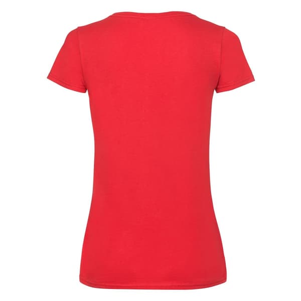 Fruit of the Loom Womens/Ladies Valueweight V Neck Lady Fit T-Shirt