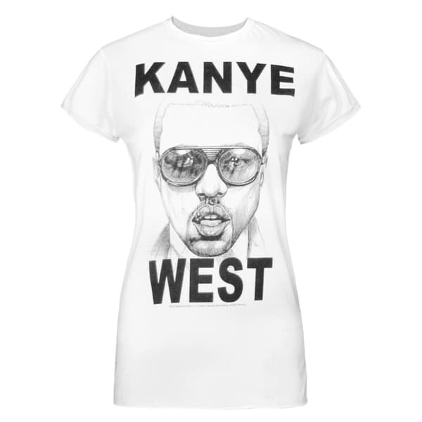 Amplified Womens/Ladies Mercy Kanye West T-Shirt