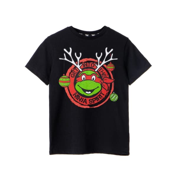 Teenage Mutant Ninja Turtles T-shirt för pojkar - Get Into the Ninja Spirit