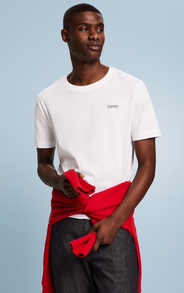 Esprit - T-shirt 014EE2K308 Logo