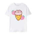 Miniatyrbild 1 av 3: Pusheen T-shirt med glass för kvinnor/damer
