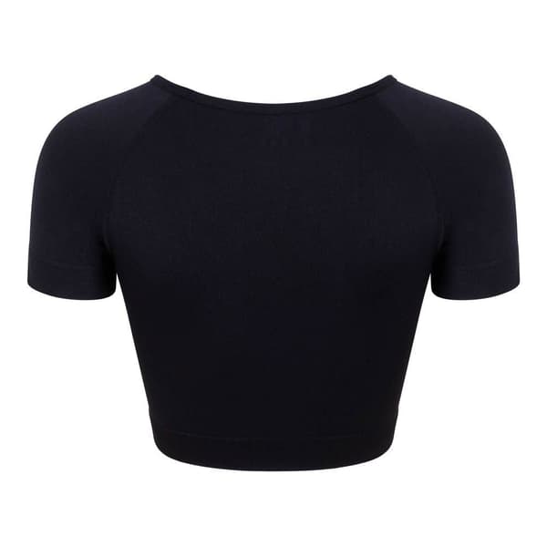 Silky Womens/Ladies Plain Active Crop Top