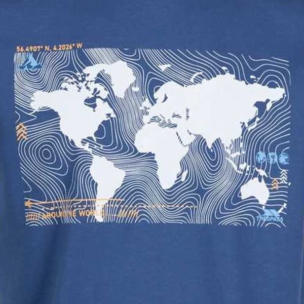 Trespass T-shirt med Chera-tryck, herr