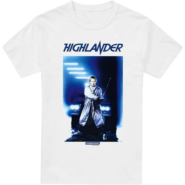 Highlander T-shirt för herrbilar White M