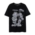 Miniatyrbilde 1 av 3: Garfield Mens Greyscale Short-Sleeved T-Shirt