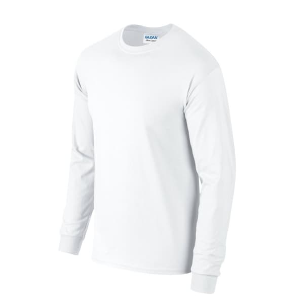 Gildan Unisex Adult Ultra Cotton Long-Sleeved T-Shirt