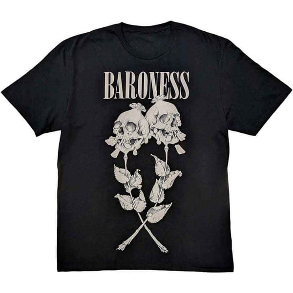 Baroness Unisex Adult Razor Bloom Back Print T-Shirt