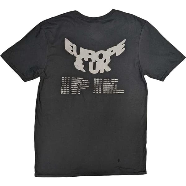 Post Malone Unisex Adult 2023 Tour Dates Logo T-Shirt