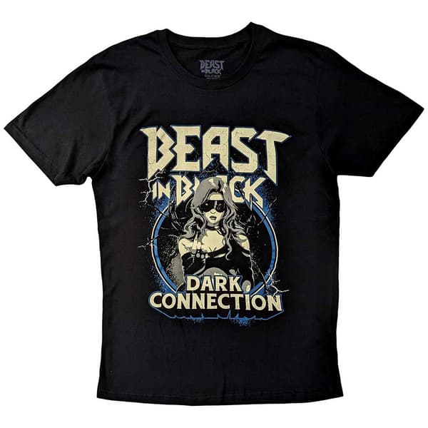 Beast In Black Unisex Adult Dark Connection Girl T-Shirt Black M