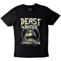 Miniatyrbillede 1 af 2: Beast In Black Unisex Adult Dark Connection Girl T-Shirt