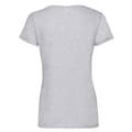 Miniatyrbild 2 av 3: Fruit of the Loom Dam/Tjej Valueweight - T-shirt med djup V i värmegrått