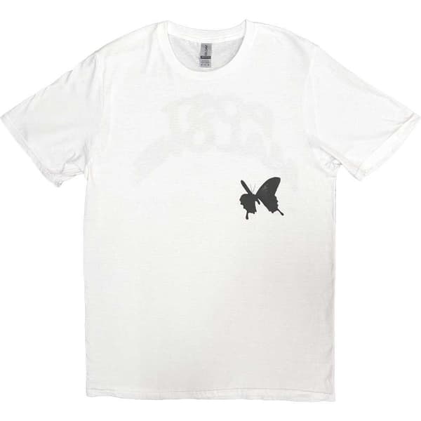 Post Malone Unisex Adult 2023 Tour Curved Logo T-Shirt White L
