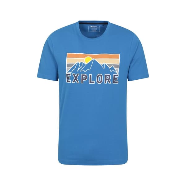 Mountain Warehouse Explore ekologisk t-shirt för herrar