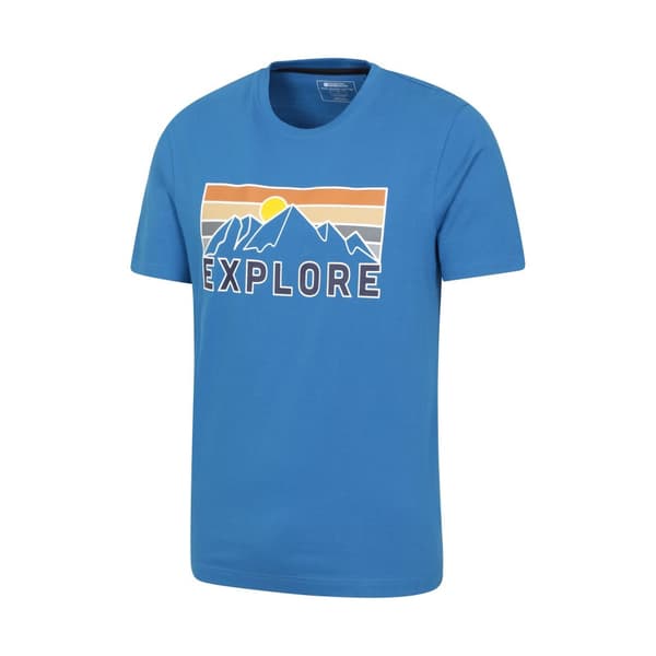 Mountain Warehouse Explore ekologisk t-shirt för herrar
