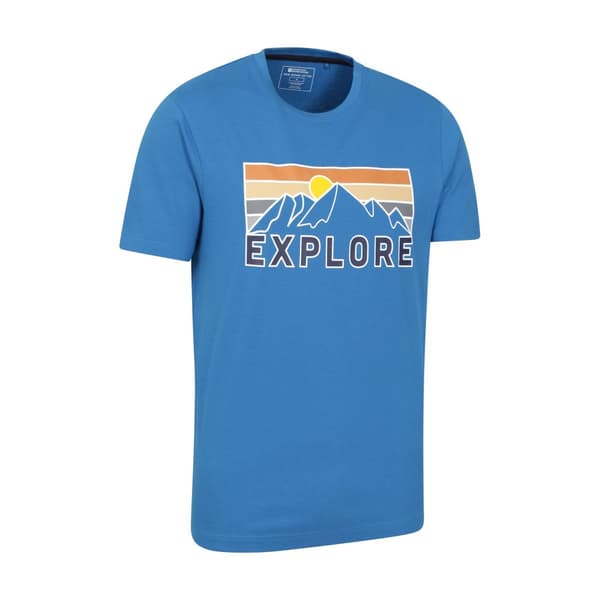 Mountain Warehouse Explore ekologisk t-shirt för herrar