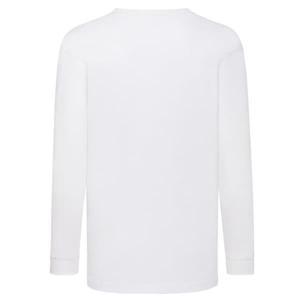 Fruit of the Loom Childrens/Kids Valueweight Long-Sleeved T-Shirt