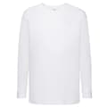 Miniatyrbild 1 av 3: Fruit of the Loom Långärmad t-shirt med Valueweight-värde för barn