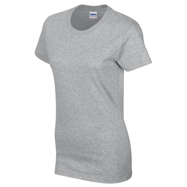Gildan T-shirt i kraftig bomull för damer/damer