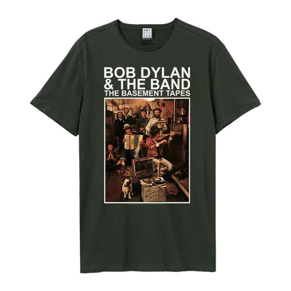 Amplified Unisex Adult The Basement Tapes Bob Dylan & The Band T-Shirt