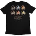 Miniatyrbild 2 av 2: AC/DC Unisex t-shirt med emblem för vuxna