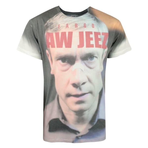 Fargo Mens Lester Nygaard T-Shirt White S