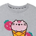 Miniatyrbillede 3 af 3: Pusheen Womens/Ladies Ice Cream Short-Sleeved T-Shirt