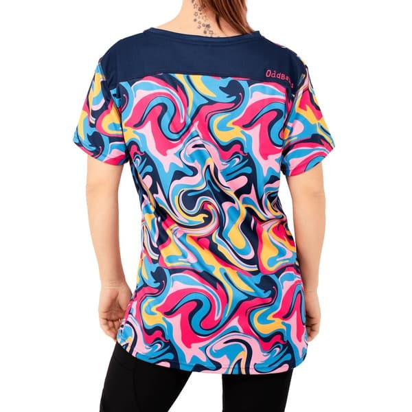 OddBalls Womens/Ladies Adventurous Ripple Training T-Shirt