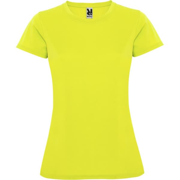 Roly Womens/Ladies Montecarlo Short-Sleeved Sports T-Shirt