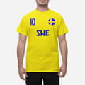 Miniatyrbild 1 av 5: Sverige supporter t-shirt till landslag eurovision