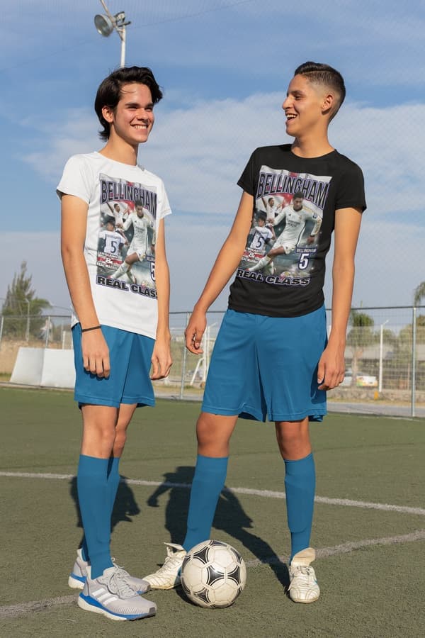 Jude Bellingham spelare t-shirt sportströja England  Real Madrid