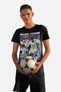 Miniatyrbild 6 av 7: Jude Bellingham Svart Real Madrid  t-shirt england euro24