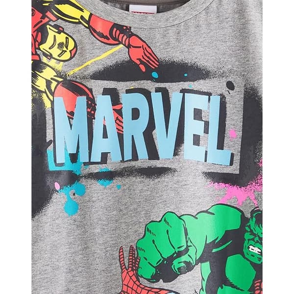 Marvel Avengers T-shirt med tecken för pojkar