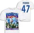 Miniatyrbild 1 av 7: Phil Foden spelare t-shirt sportströja England  Man. city