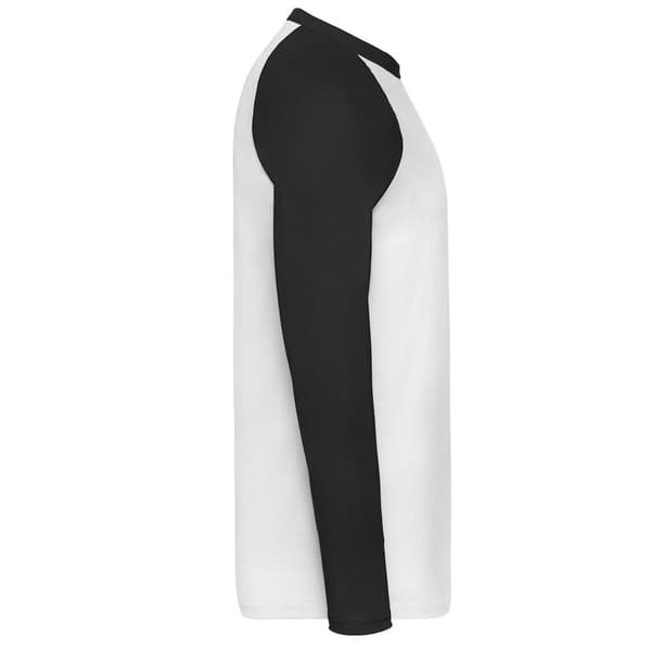Fruit of the Loom Mens Contrast Long-Sleeved Baseball T-Shirt
