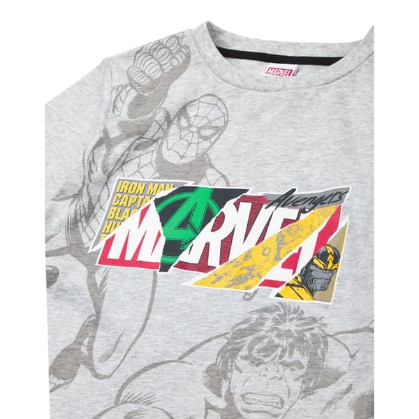 Marvel Avengers Boys Comic Collage T-Shirt