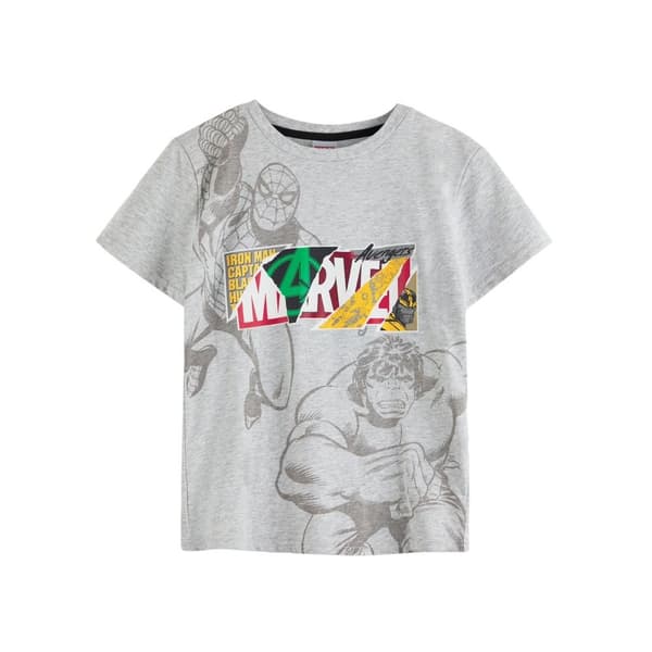 Marvel Avengers Boys Comic Collage T-Shirt