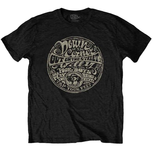 Creedence Clearwater Revival Unisex Adult Down On The Corner T-Shirt