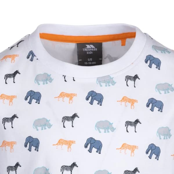 Trespass Childrens/Kids Safary Printed T-Shirt